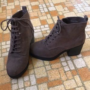 Forever 21 Lace Up Booties
